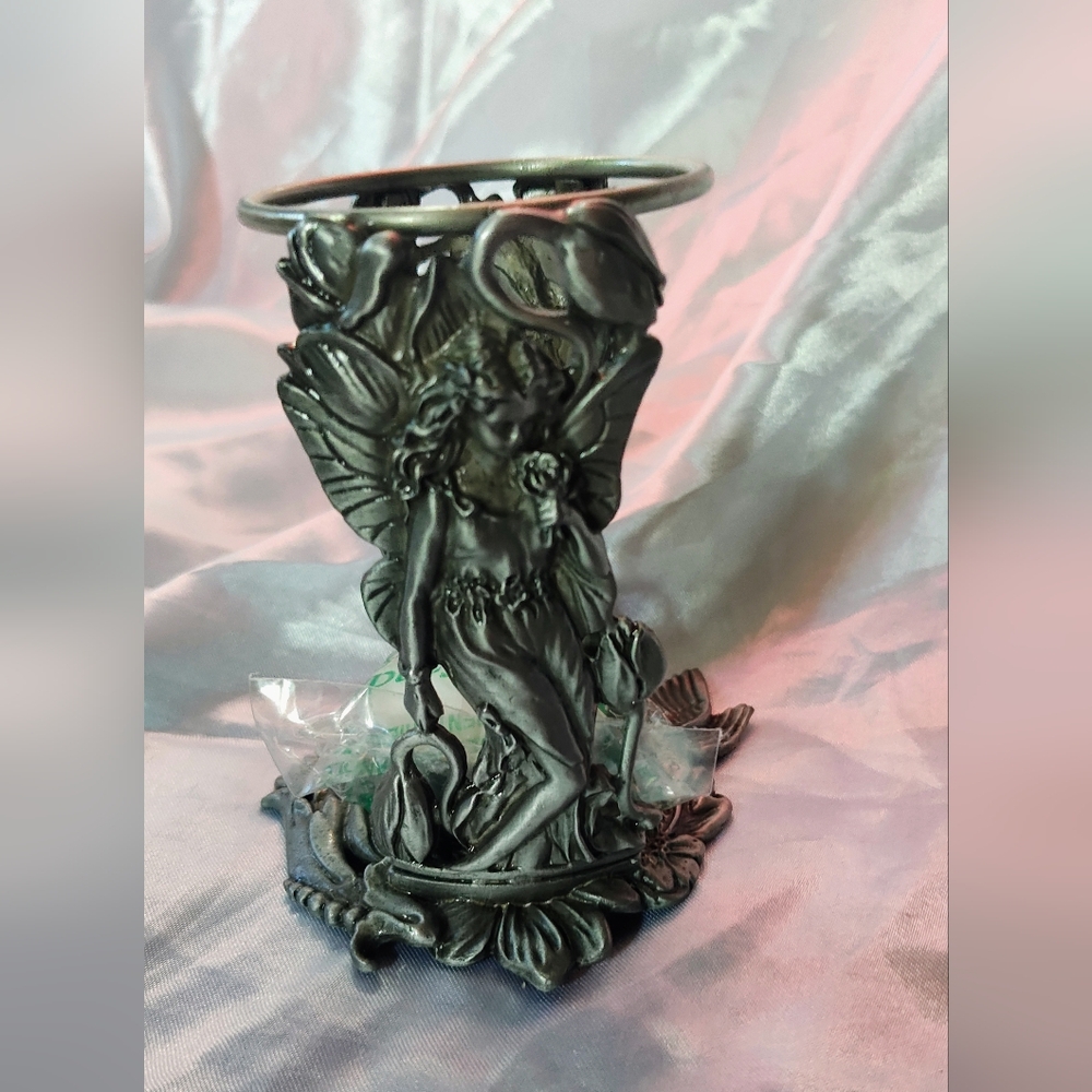 SUNO Enchanting Fairy Candle Holder in Gray